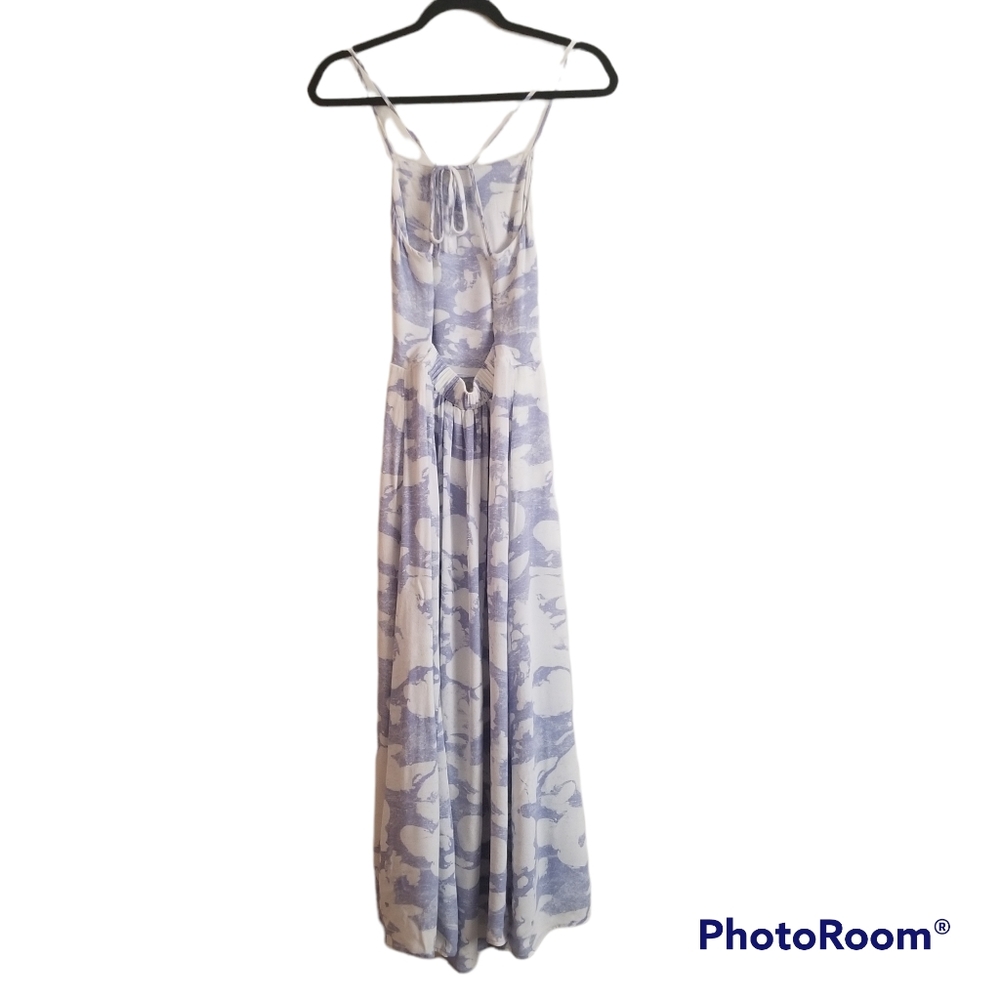 Nordstrom Open Edit Marble Print Open Back Sundre… - image 7